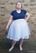 Petticoat for Skirts (White) - Knee-Length