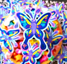 Holographic Butterfly Vinyl Sticker