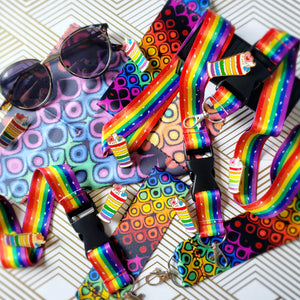 Gay / LGBT Sparkle Pride Lanyard