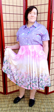 Shoujo Lilies Midi Skirt With Pockets