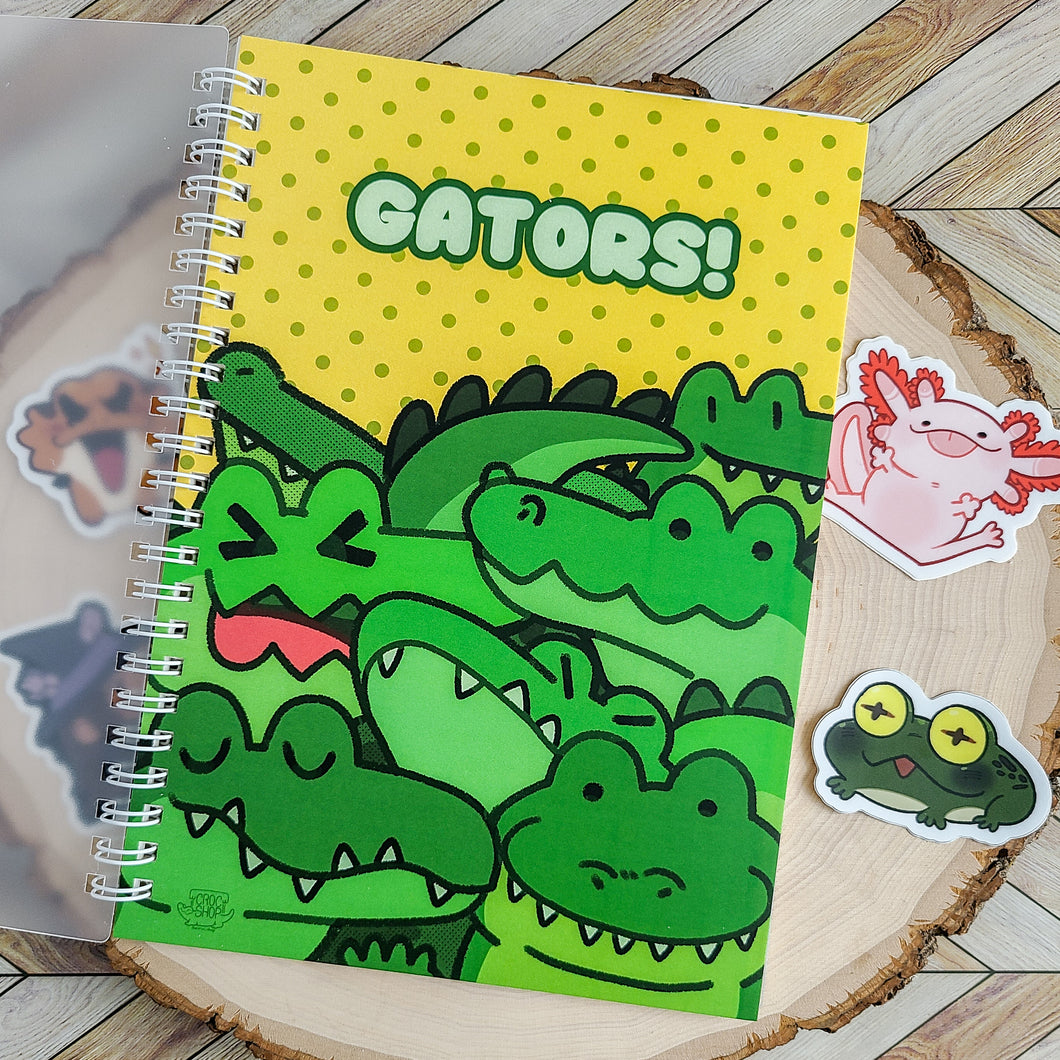 Gators! Reusable Sticker Book