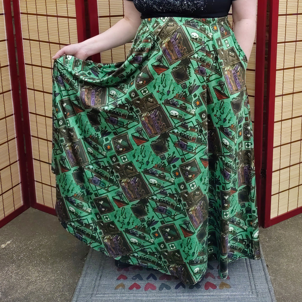 Alchemist's Alcove Maxi Skirt with Pockets