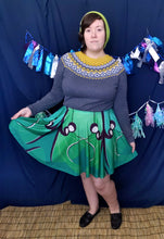 Luna Moth Skater Skirt with Pockets