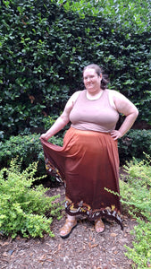 Fairy Ring Maxi Skirt with Pockets