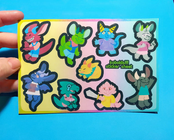 Kobolds Sticker Sheet