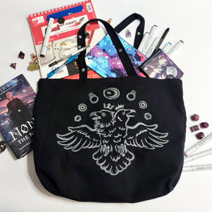 Corvid Ritual Tote Bag