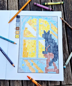 Halloween Pixel Puzzles - Color by Numbers Book