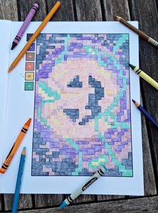 Halloween Pixel Puzzles - Color by Numbers Book