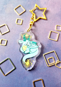 Starlight Dragon Acrylic Charm