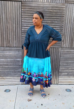 Potion Rack Midi Skirt With Pockets