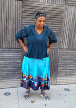 Potion Rack Midi Skirt With Pockets