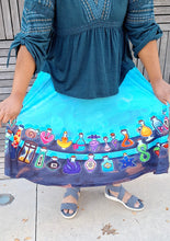 Potion Rack Midi Skirt With Pockets