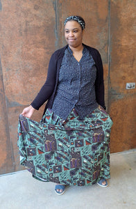 Alchemist's Alcove Maxi Skirt with Pockets