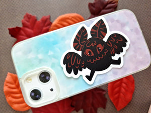 Mothman Bean Vinyl Sticker