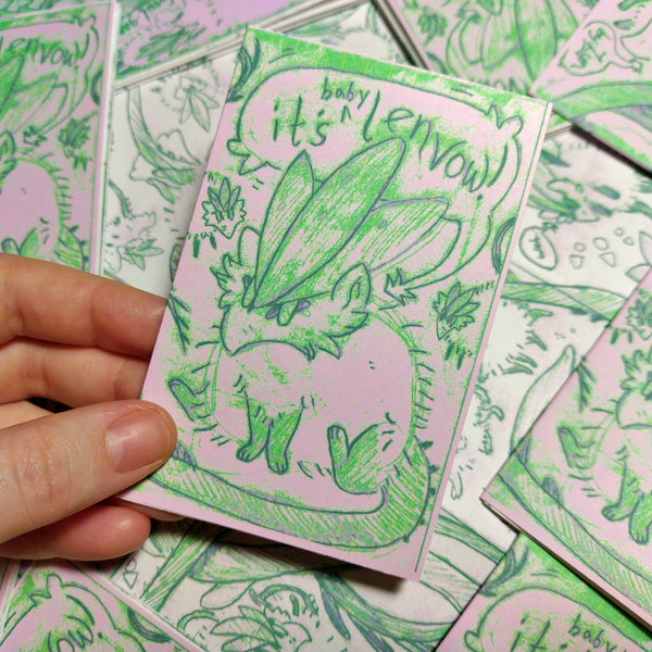 it's (baby) lenvow! - Mini Sketch Zine