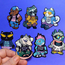 Bad Bean Punk Animal Sticker