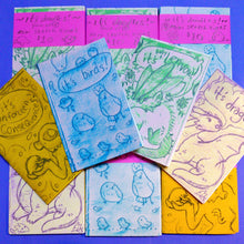 it's doodles! - Mini Sketch Zine 4-Pack