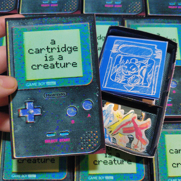 a cartridge is a creature Zette - Zine Cassette