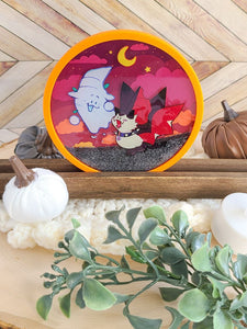Halloween Circle Coaster
