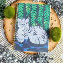 Jungle White Tiger Reusable Sticker Book