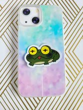 Just A Lil' Frog Vinyl Sticker