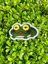 Just A Lil' Frog Vinyl Sticker