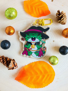 Witch Beardie Acrylic Charm