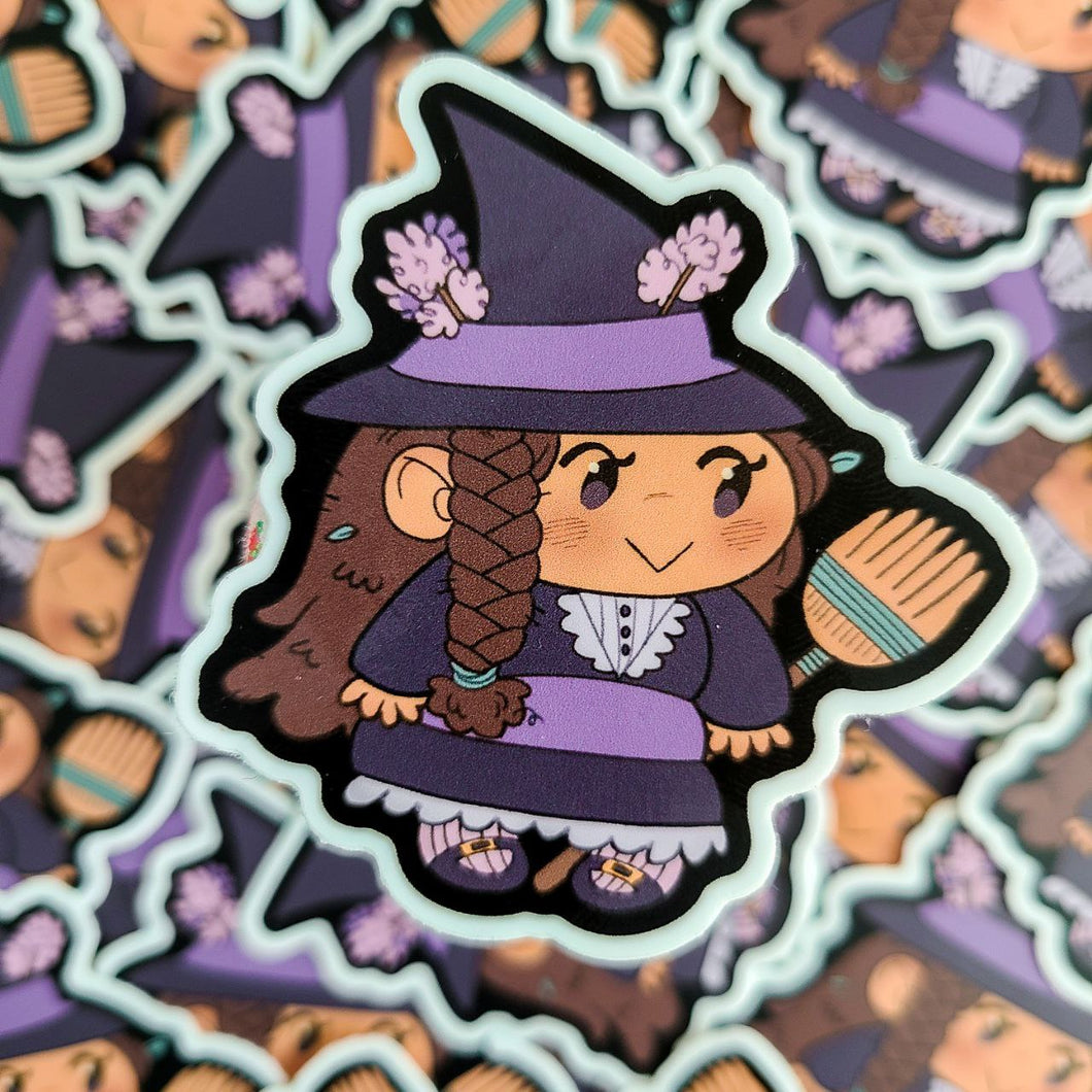 Lil Witch Vinyl Sticker