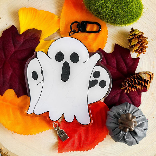 Big Ghost Acrylic Charm with Dangly