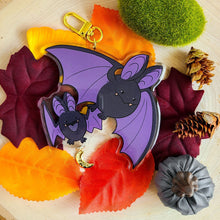 Big Bat Acrylic Charm with Dangly