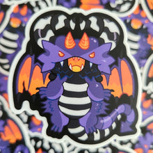 Demon Beardie Vinyl Sticker