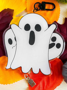 Big Ghost Acrylic Charm with Dangly