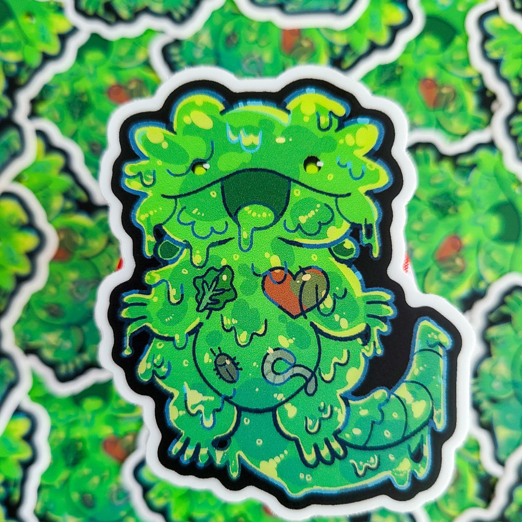 Slime Beardie Vinyl Sticker