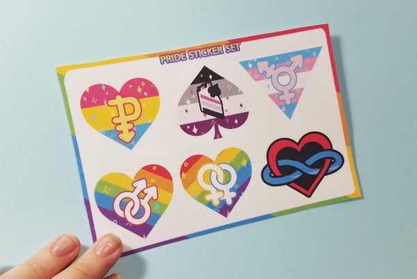 Pride Symbols Sticker Sheet