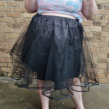 Petticoat for Skirts (Black) - Knee-Length