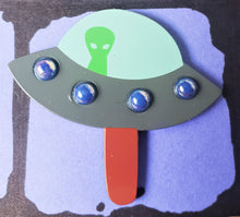 UFO Popsicle Enamel Pin