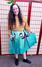 Luna Moth Midi Skirt With Pockets