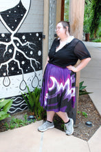 Pixel Eclipse Midi Skirt With Pockets