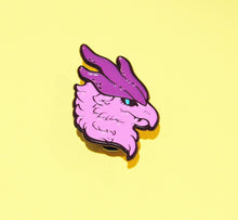 Fluffy Dragon Enamel Pins