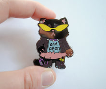 Bad Bean Punk Animal Enamel Pin