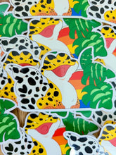 Leafy Gecko Vinyl Sticker