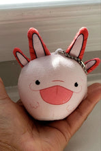 Bubbly Axolotl Squishy Ball Keychain