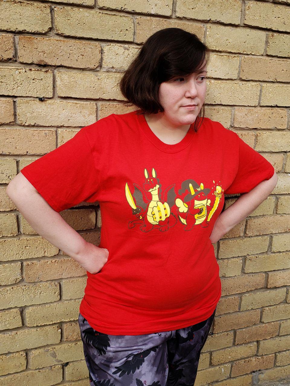 Fry Dragon Adventurers Graphic T-shirt