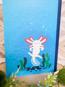 Cute Axolotl Reusable Sticker Book