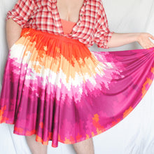 Pixel Daybreak Midi Skirt With Pockets